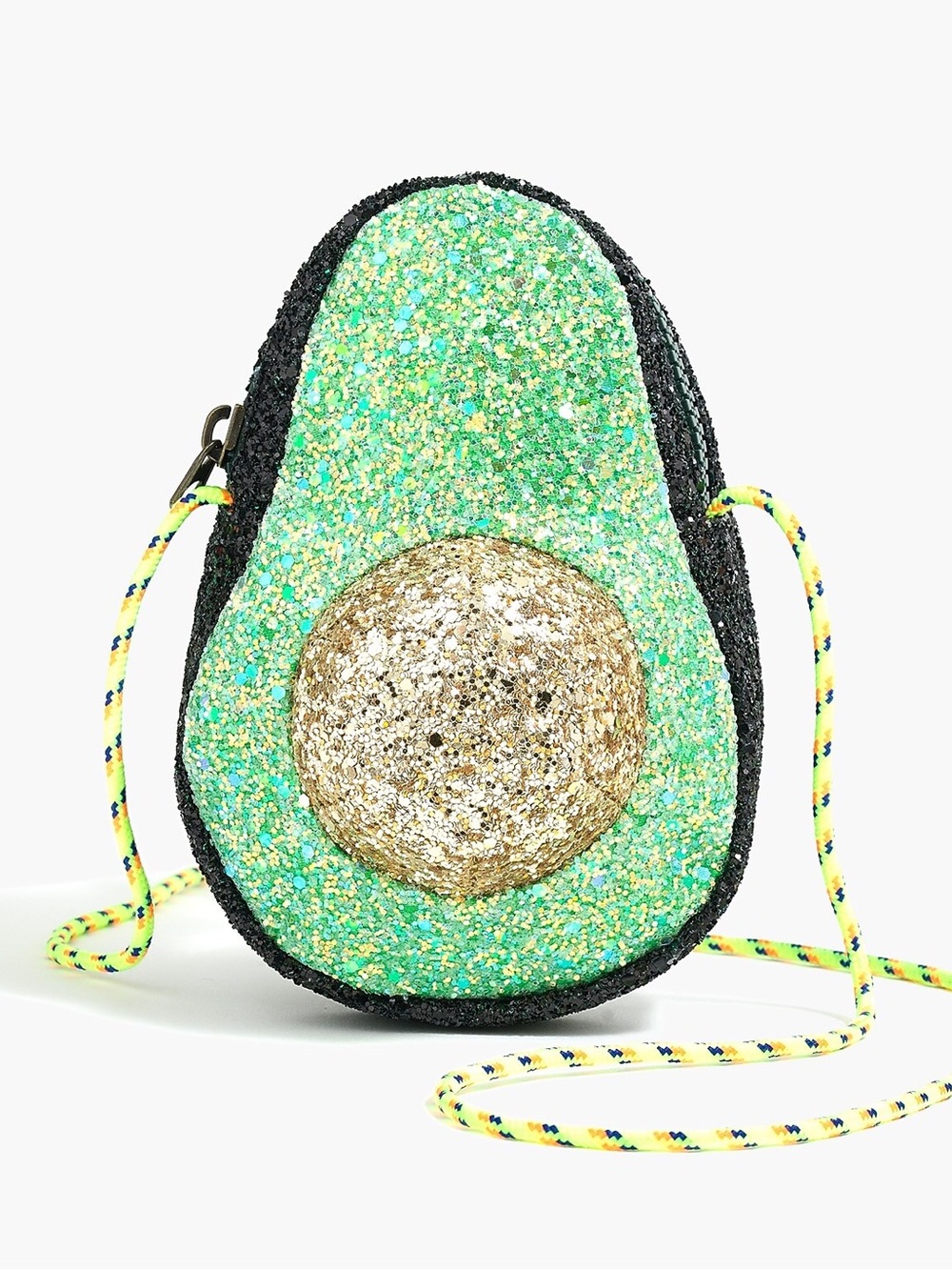 Glitter Avocado Crossbody Bag - as seen on Mindy Kaling